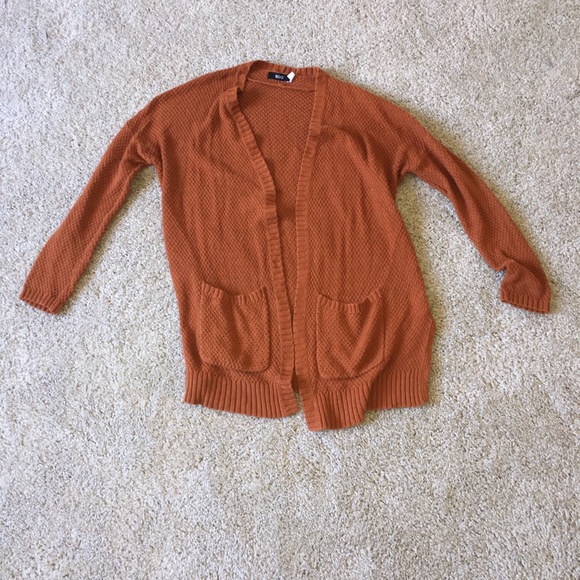 Urban outfitters size small orange cardigan - Picture 1 of 3
